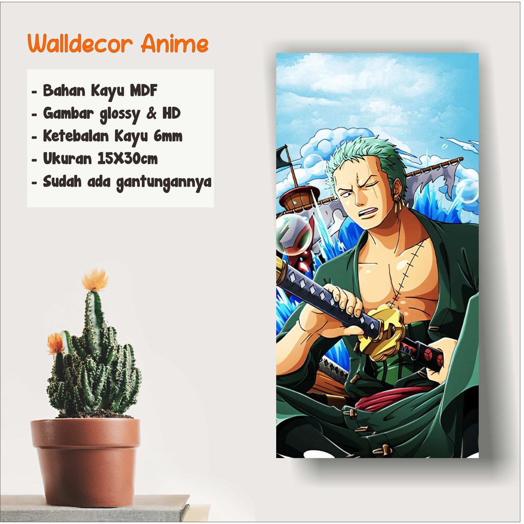 Walldecor Anime Roronoa Zoro