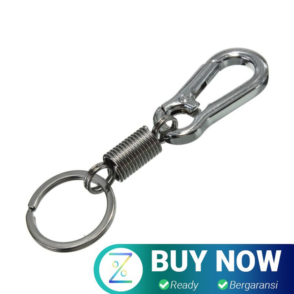 Ourpgone Karabiner dengan Per Stainless Steel - LC-1118-6 - Silver