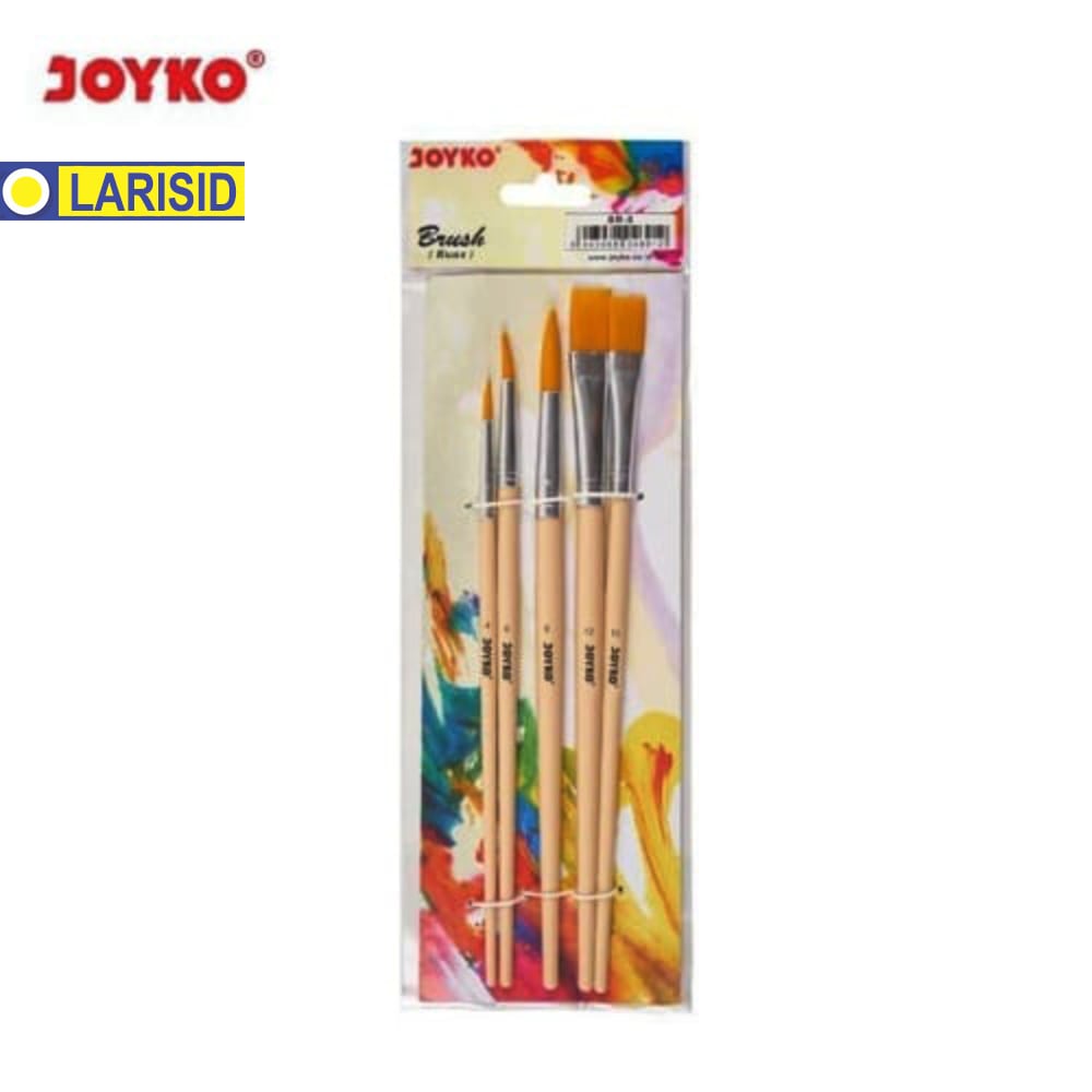 

KUAS LUKIS JOYKO BRUSH SET 5 BR-8