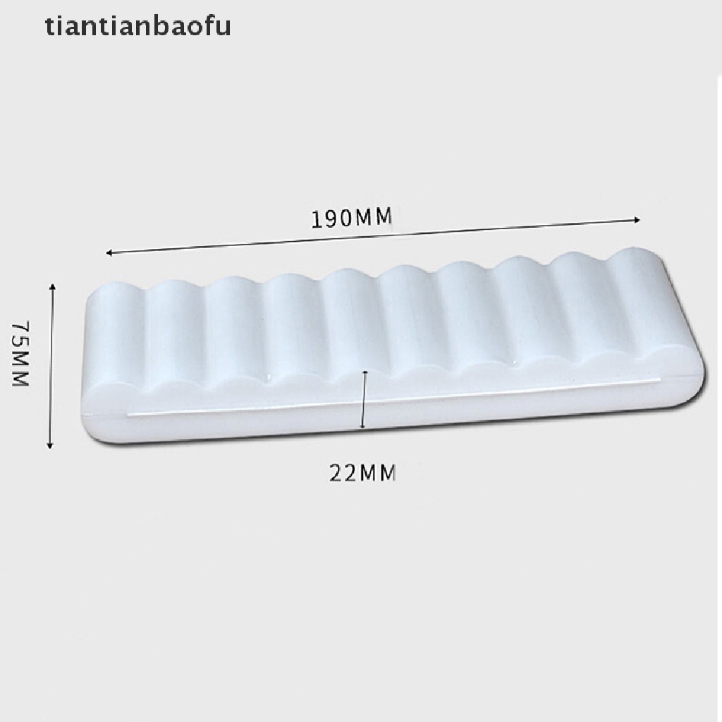 [tiantianbaofu] Portable plastic battery case cover holder storage box for 10pcs 18650 Batteries Boutique