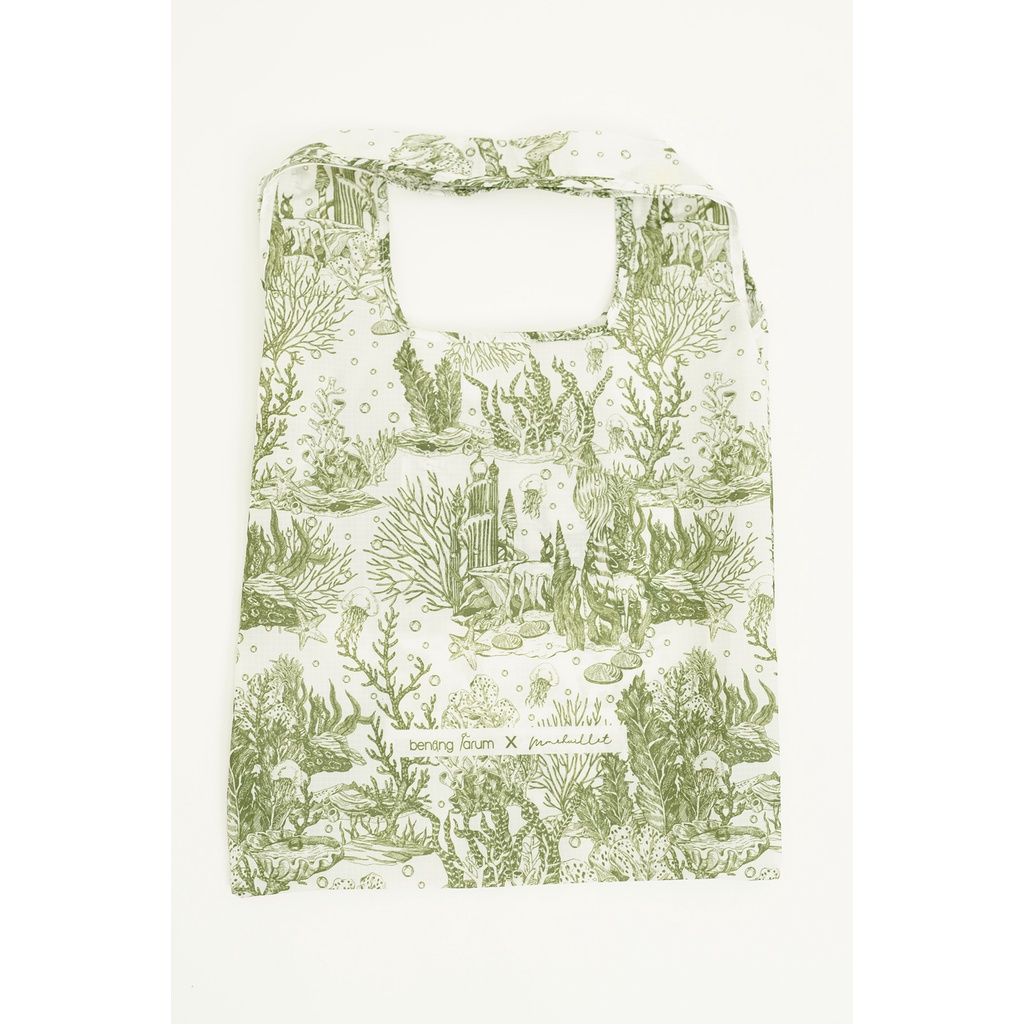 Benang Jarum El Mar Minorca Foldable Bag - Green