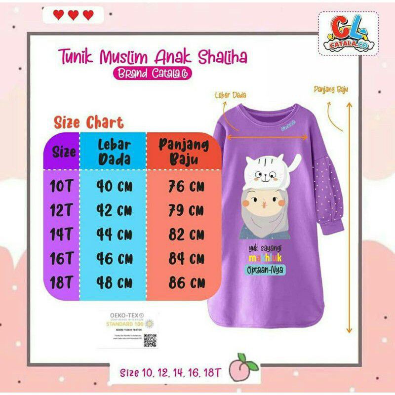 TUNIK MUSLIM ANAK SHOLEHA BY CATALA.CO