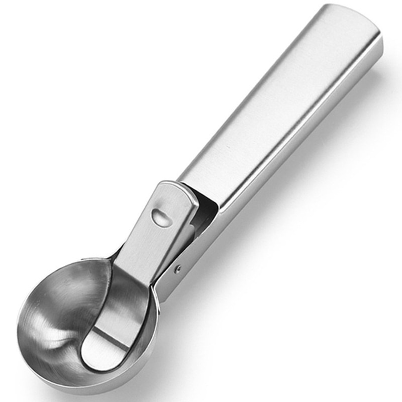 Sendok Es Krim Gula Kopi Ice Cream Scoop Spoon Stainless Steel