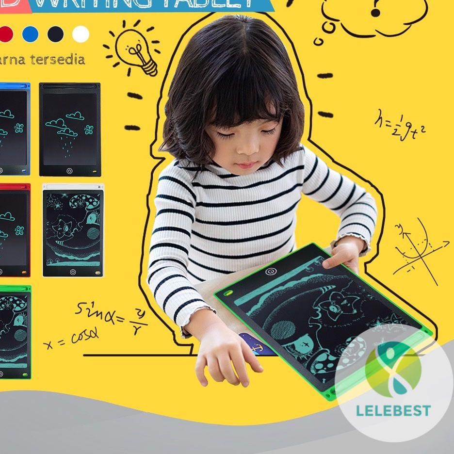 

Stok terbatas!.. LCD Drawing Writing Tablet 8.5 Inch Mainan Papan Tulis Hapus Board Digital Pad Edukasi Pen Gambar