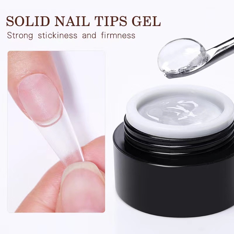 SOLID NAIL TIPS GEL EXTENSION APRES / GEL EXTENSION PRESS ON FAKE NAILS KUKU PALSU LEM KUKU PALSU APRES NAIL ADHESIVE