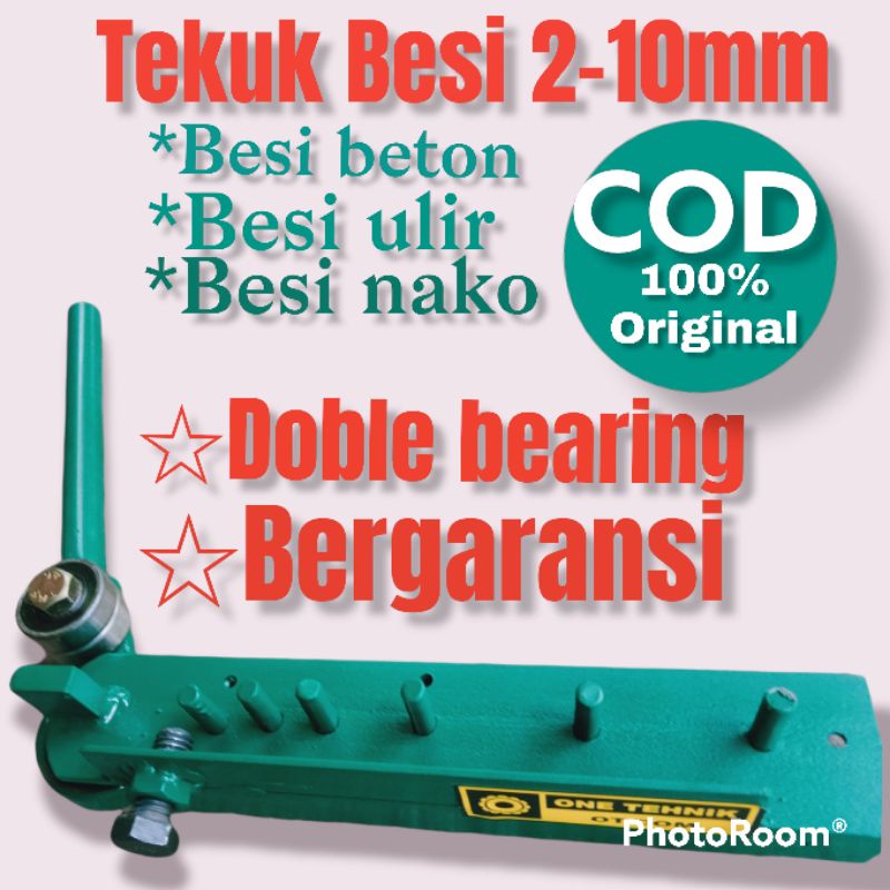 (TERLARIS)COD alat tekuk besi bengkok besi 4-6-8-10mmpembuat behel cakar ayam bangunan.