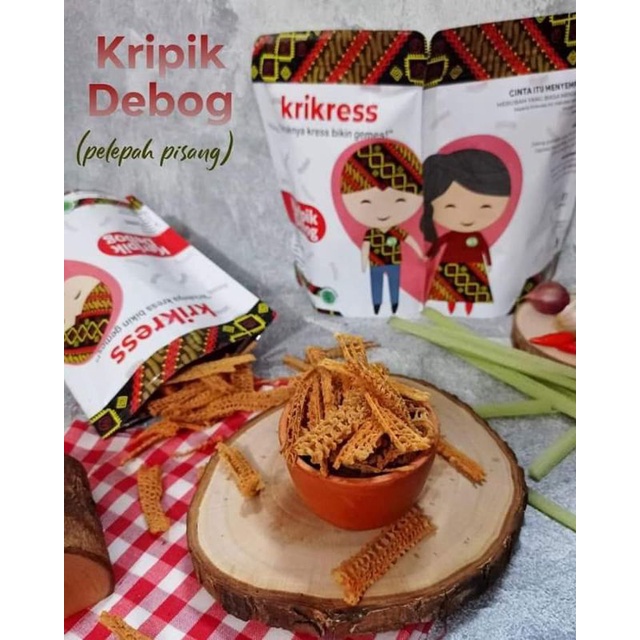 

kripikdebogkrikress/kripik pelepah pisang