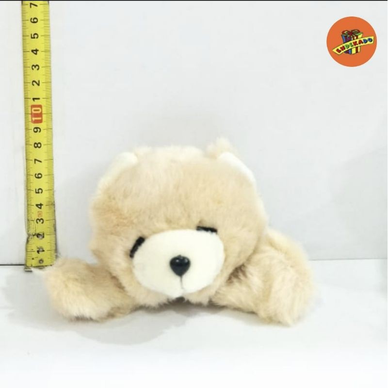 Boneka Kepala Bear Kecil