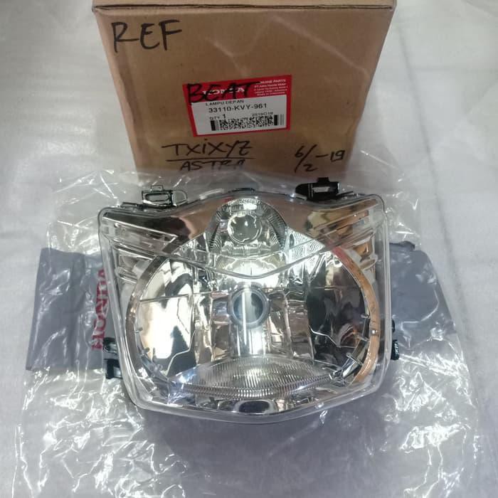 Lampu Motor | Lampu Depan Reflektor Beat Karbu Ori Ahm 33110-Kvy-961