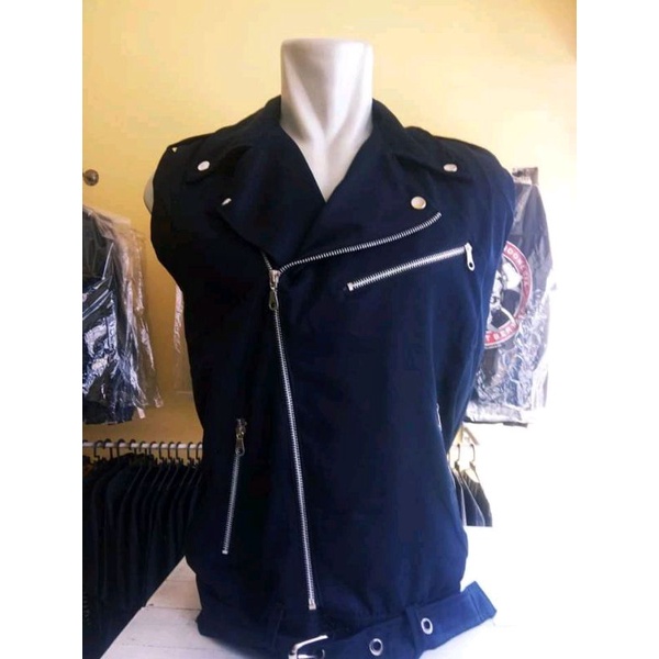 jaket double kerah /jaket punk / jaket ramones