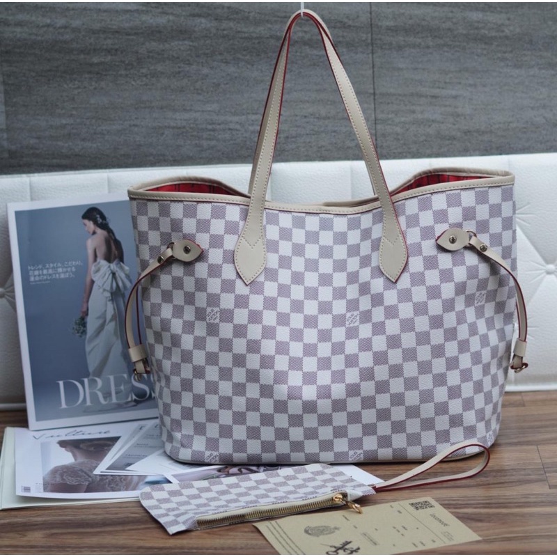 Lv Neverfull SIZE XL (free bill, cover pouch) uk.38x30