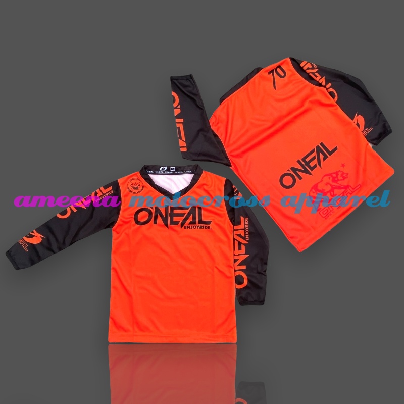 Jersey Cross Anak - Jersey Trail Anak - Jersey Premium Dryfit - Jersey Motocross - Jersey Trabas Anak - Jersey Adventure - ON005