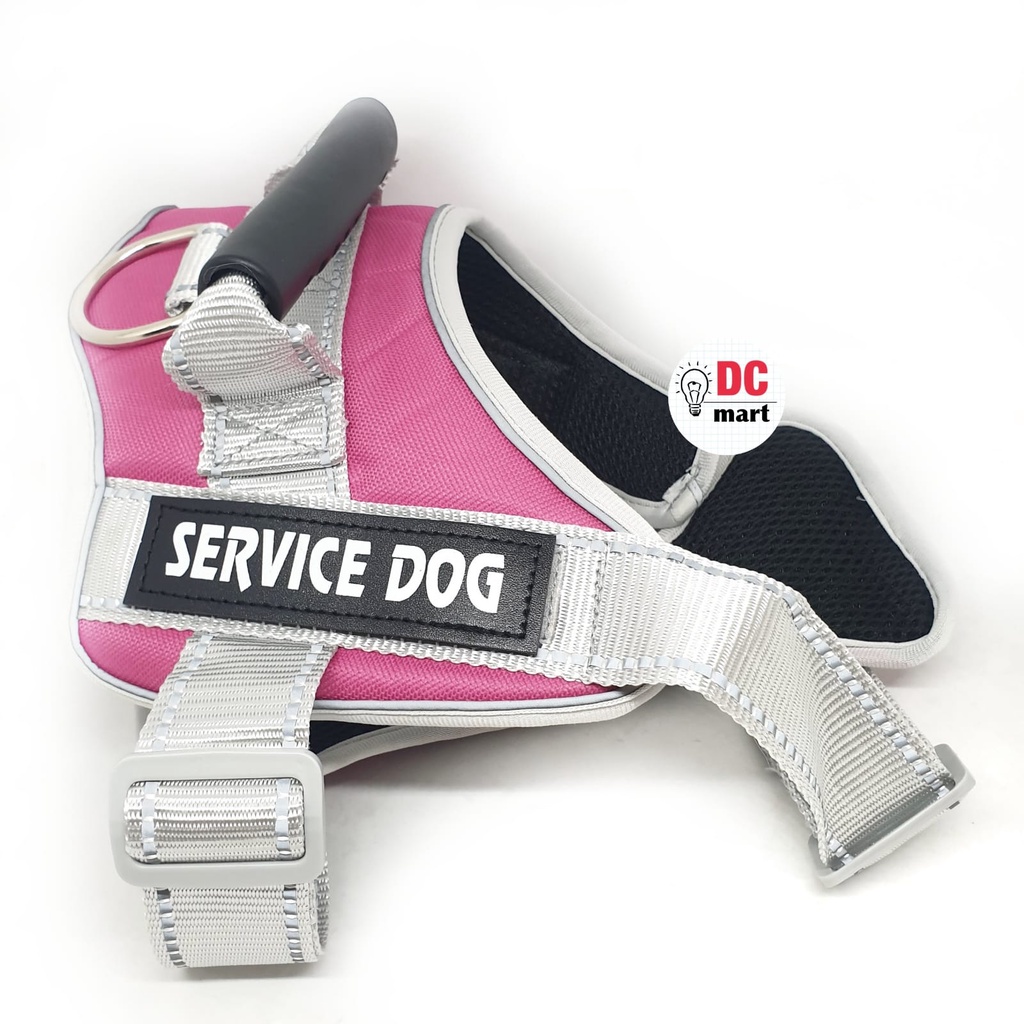 Vest SERVICE DOG ( LARGE ) / vest #26/ Harnes Anjing