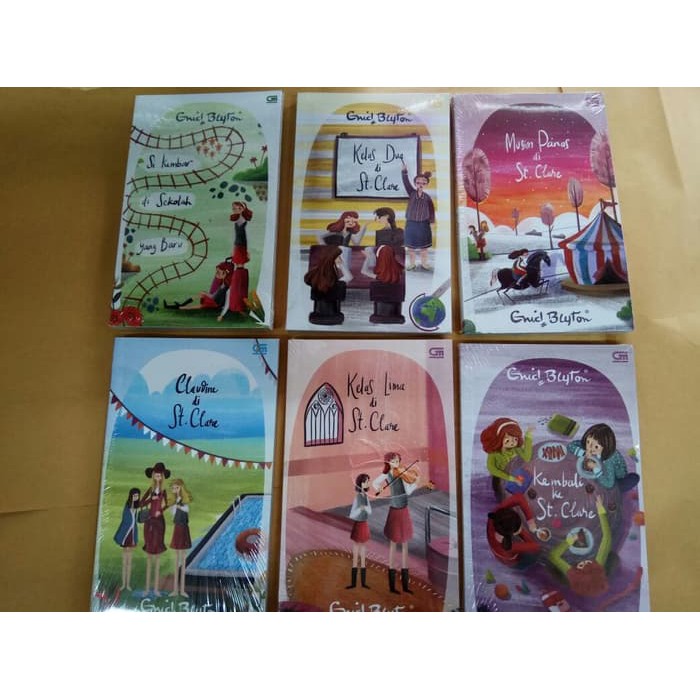 [TERLARIS] Novel Set St.Clare by Enid Blyton