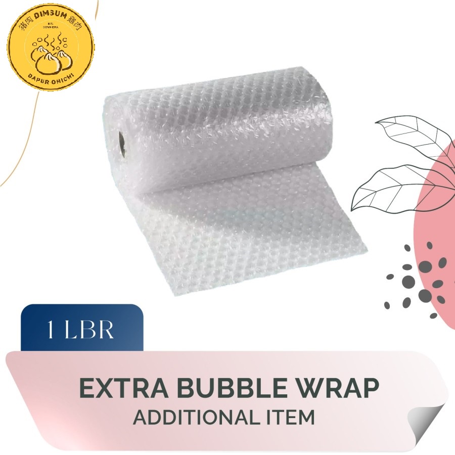 

ADDITIONAL ITEM - Extra Bubble Wrap 1 lbr