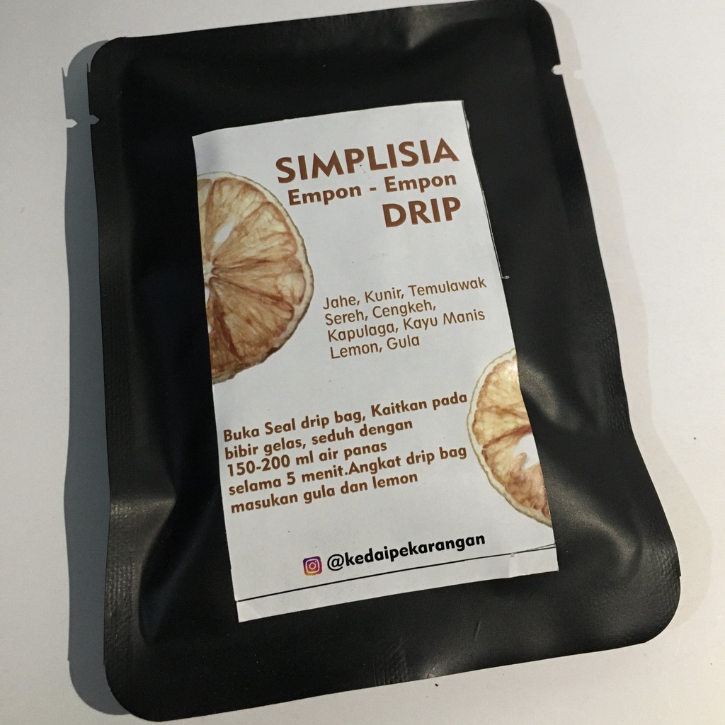 

[GRATIS ONGKIR] SIMPLISIA / TISANE EMPON-EMPON DRIPBAG || TEH BUAH KERING / TISANE DRIED FRUIT TEA TINGGI VITAMIN & ANTIOKSIDAN - LOKAL DARI PURWOREJO
