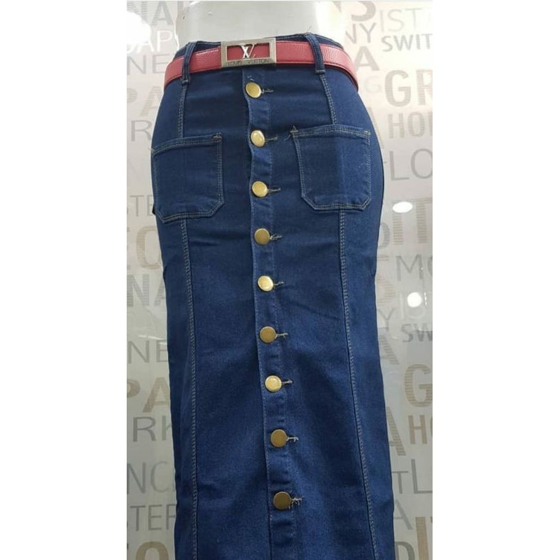 Rok JEANS IMPORT (RielPict) - PREMIUM Jeans IMPORT (STRETCH)-Aurel