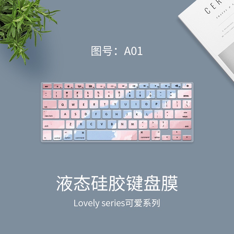 Film Pelindung Keyboard Motif Kartun Untuk Apple MacBook Pro A1502 Notebook A1398 A1466 A1369 A1278 A1286 A1425