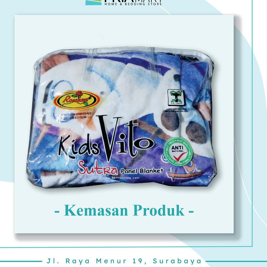 Best Testimoni VITO KIDS Selimut Bulu  Motif Karakter Anak  Murah FRIAmart BAGIAN PERTAMA