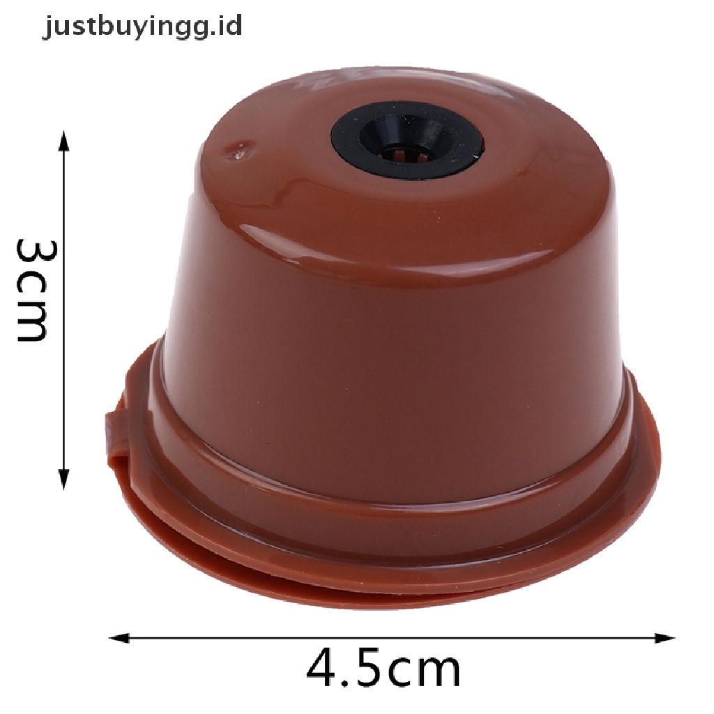 (Justbuyingg.Id) 3pcs / Set Kapsul Filter Kopi Reusable Untuk Caffitaly