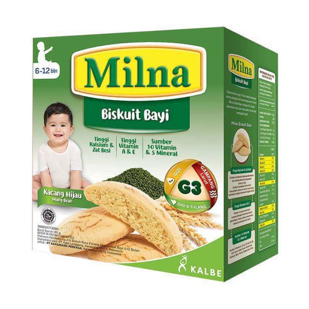 

MILNA BISKUIT KACANG HIJAU 130 GR