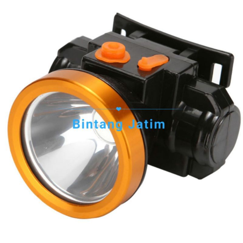 senter kepala 35w/ head lamp/ terang/anti air hujan