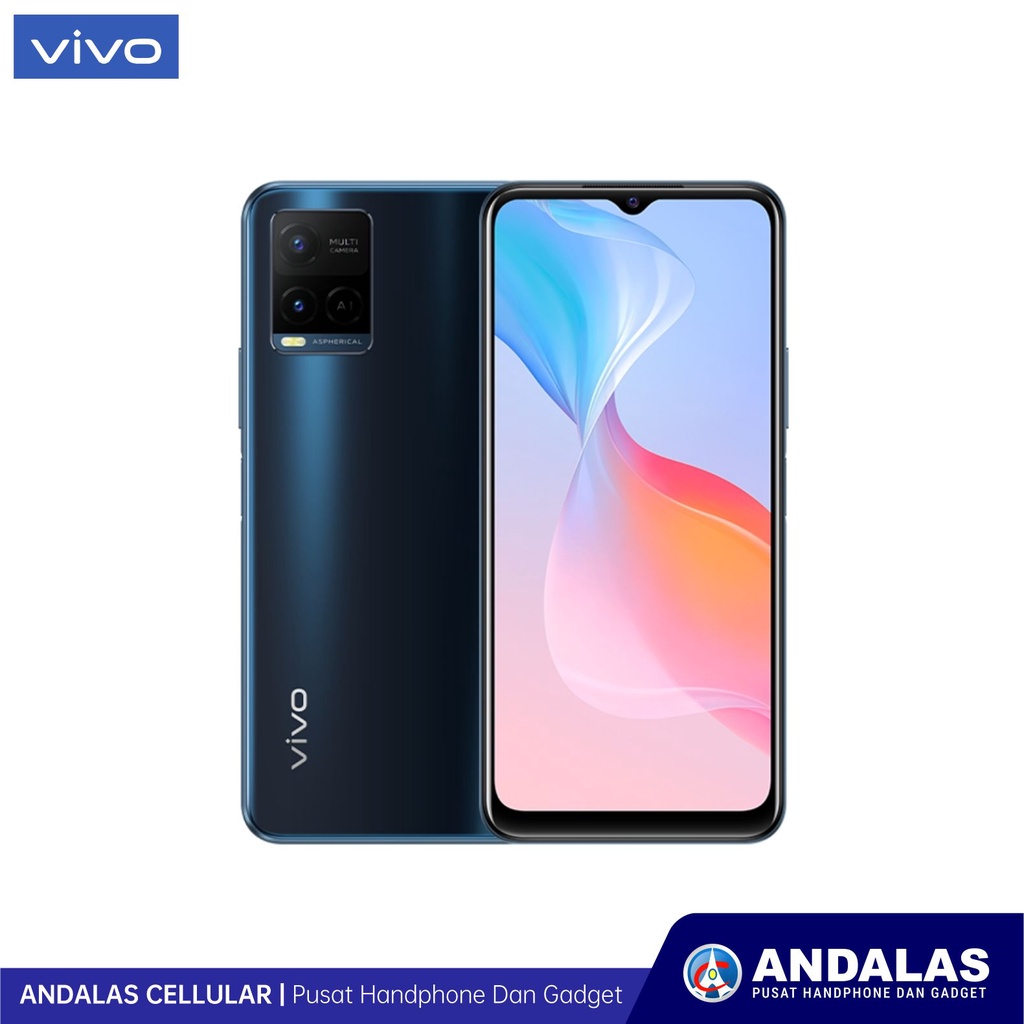 VIVO SMARTPHONE Y21 4/64GB 6.51 INCH GARANSI RESMI