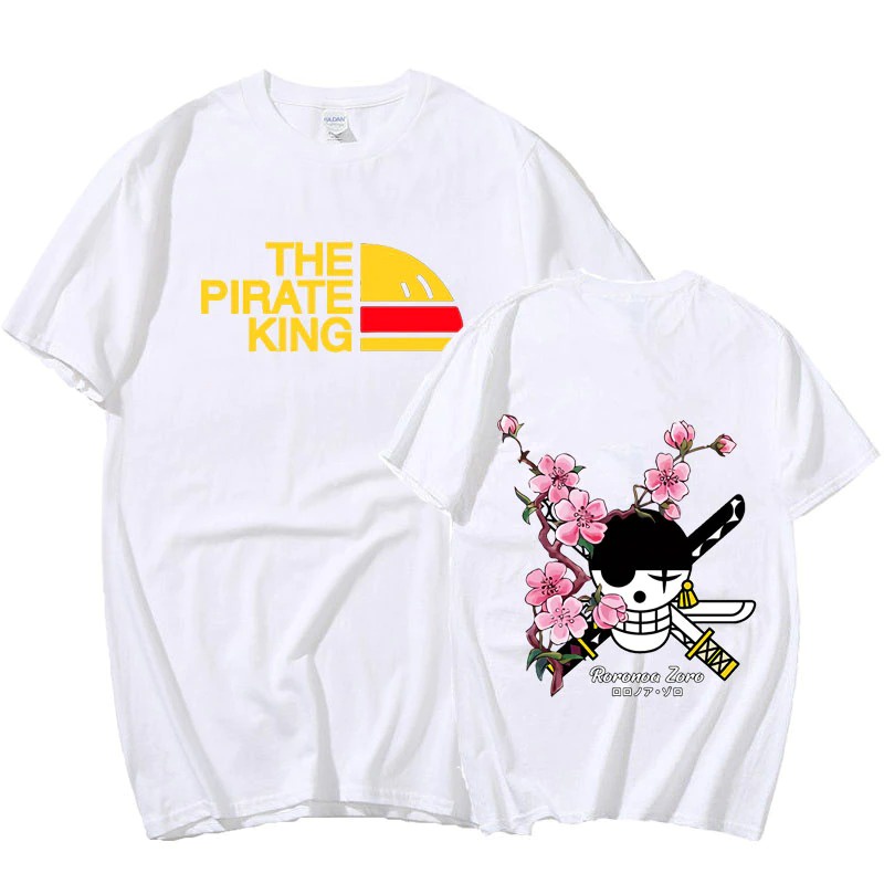 Roronoa Zoro - Kaos One Piece Zoro baju luffy one piece t shirt one piece baju anime one piece 3