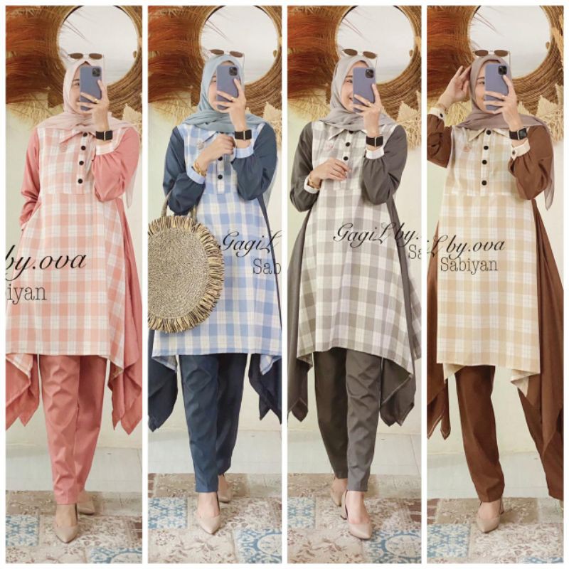(SIAP KIRIM) SABIYAN SET BY GAGIL (TUNIK+CELANA)