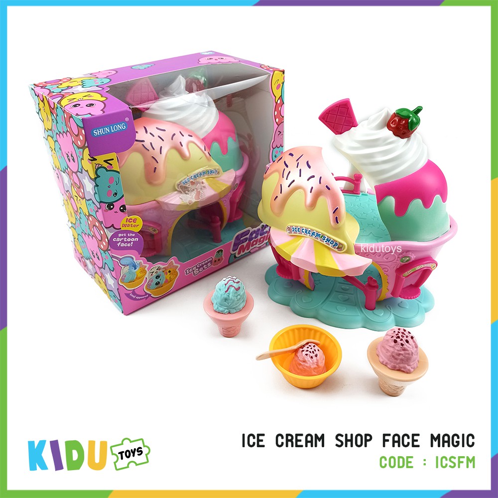 Mainan Anak Ice Cream Shop Face Magic Kidu Toys