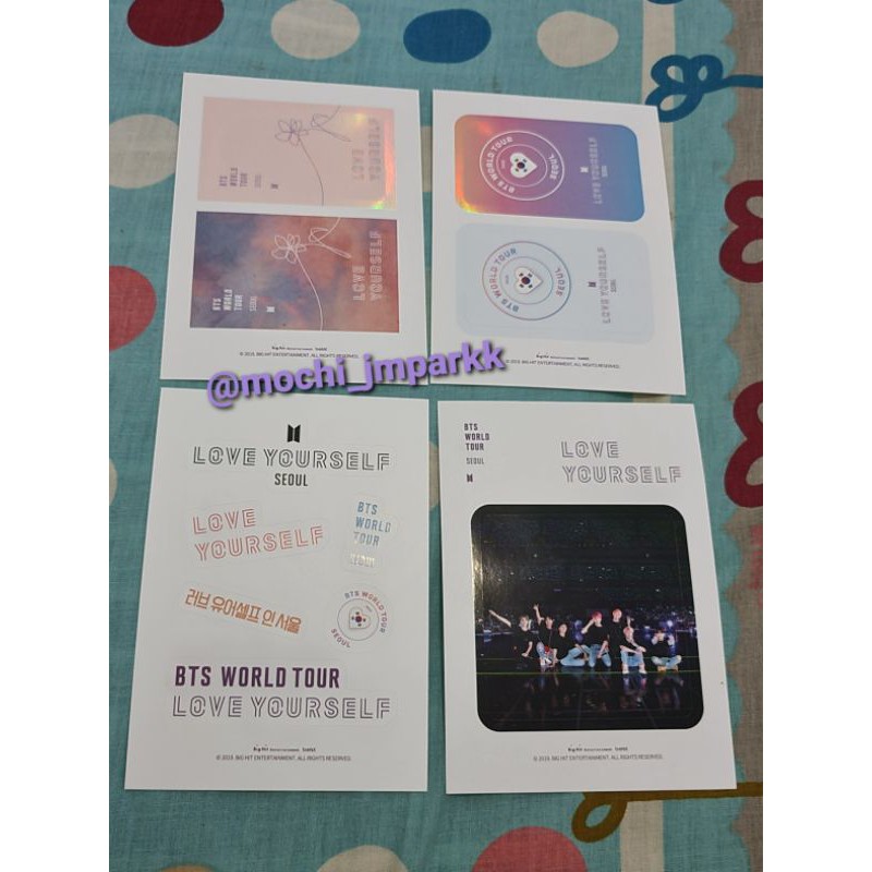 BTS Sticker set Love Yourself Tour Seoul DVD