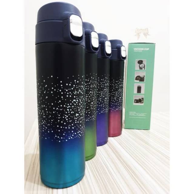 Termos galaxy 500ml/ termos air panas/ termos serbaguna/ vacum cup lock/ tumbler B89-2