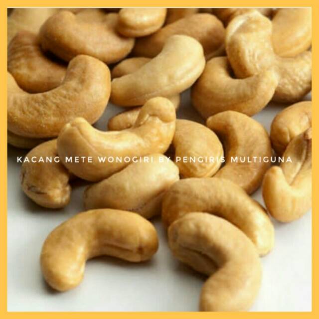 

Kacang mete matang utuh asli Wonogiri 250 gram