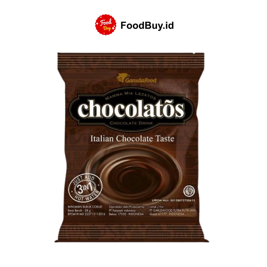 

Chocolatos Drink Rasa Chocolate 28 gr