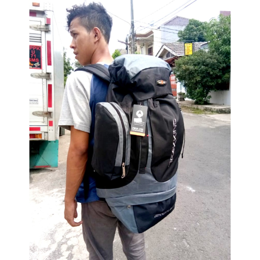 TAS KERIL TAS GUNUNG 60 L TAS MULTIFUNGSI