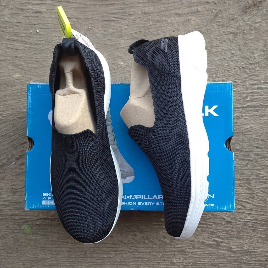 [100% ORIGINAL] SKECHERS GO WALK 4 INVENTOR 54693 / BKW - SEPATU SNEAKERS PRIA ORI BRANDED - PT MAP