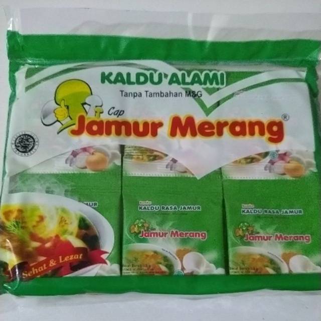 

Kaldu Alami Cap Jamur Merang rasa Original / 1 Dus