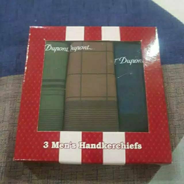 3 pcs Sapu Tangan Pria Katun Handkerchief Saputangan Premium Selampe Lelaki Cowok