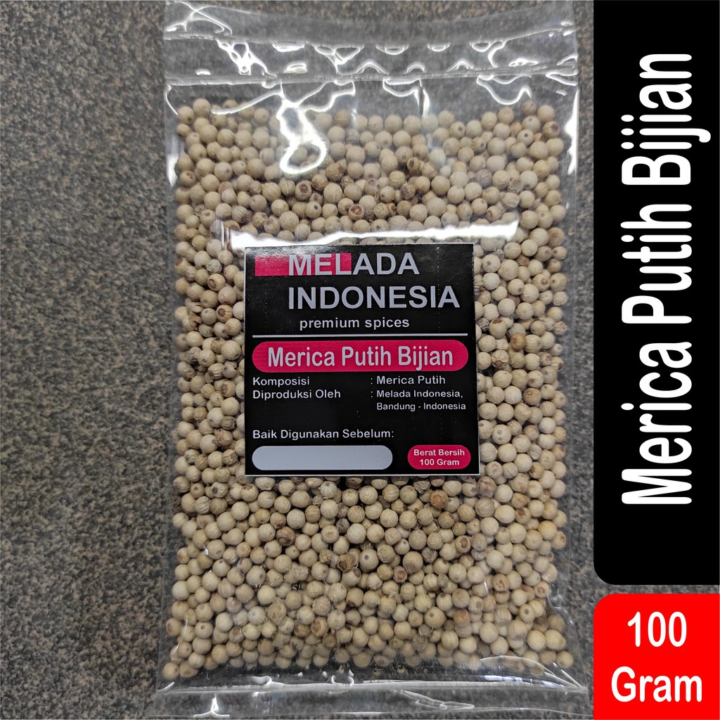 

Merica / Lada Putih Bijian (White Pepper Ground)