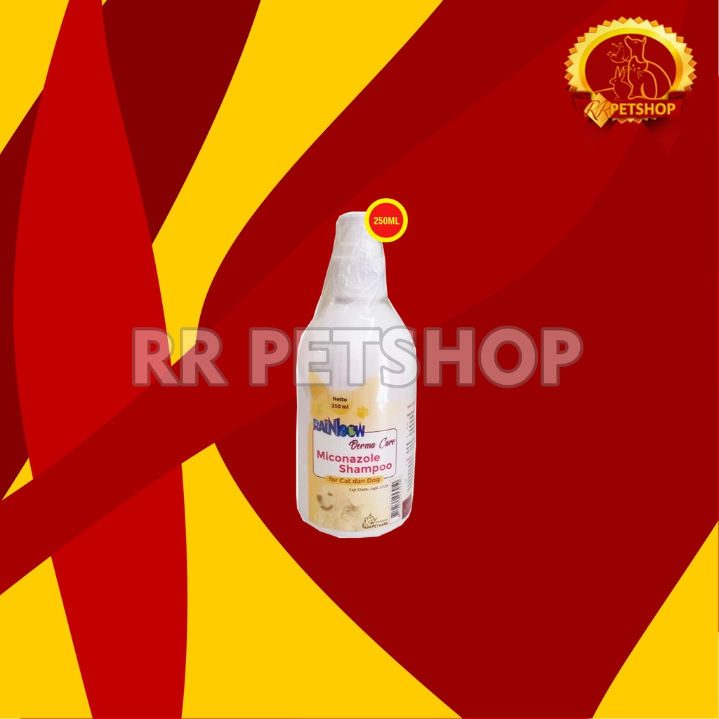 Rainbow Shampoo Kucing Cat Shampoo anti Jamur miconazole 250 ML