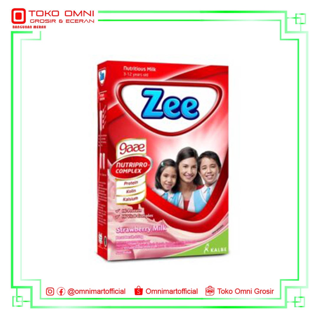 

ZEE REG STRAWBERRY BOX 350g