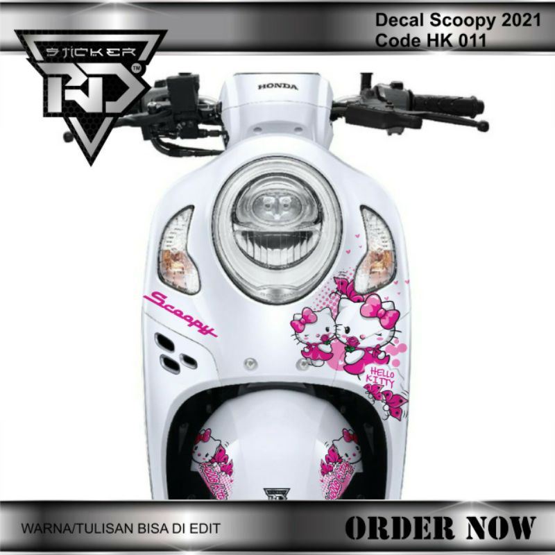 decal Scoopy 2021 hello Kitty