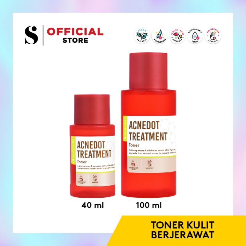 SOMETHINC ACNEDOT Treatment Toner - Toner Kulit Berjerawat