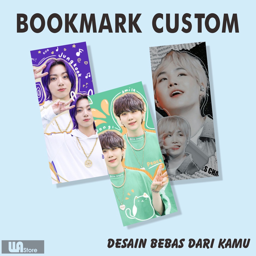 

PEMBATAS BUKU CUSTOM / BOOKMARK CUSTOM / BOOKMARK / CETAK PEMBATAS BUKU