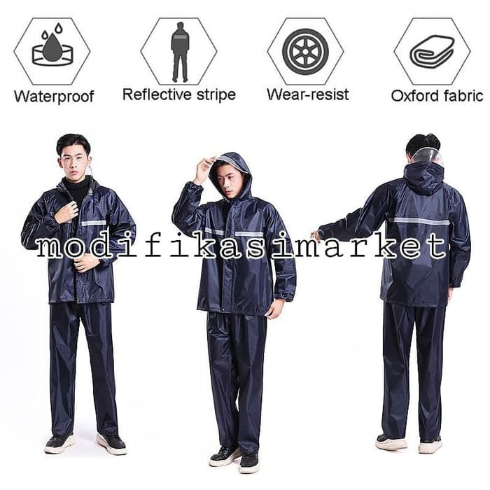 Promo    JAS HUJAN SETELAN PONCHO SETELAN JAS HUJAN CELANA HUJAN OXFORD FABRIC