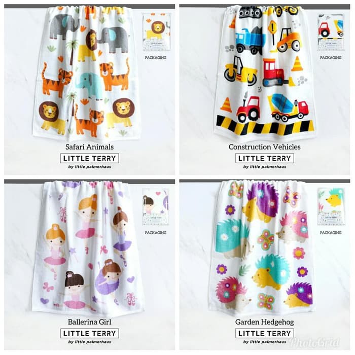 Handuk Bayi Little Terry by Palmer House - Handuk Microfiber Extrasoft