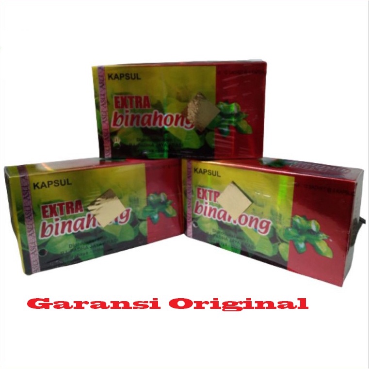 Kapsul Binahong Asli Extra Binahong Original