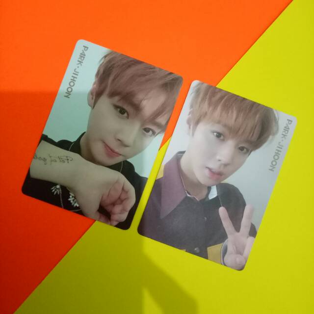 Jihoon  Wanna One IPU official Photocard