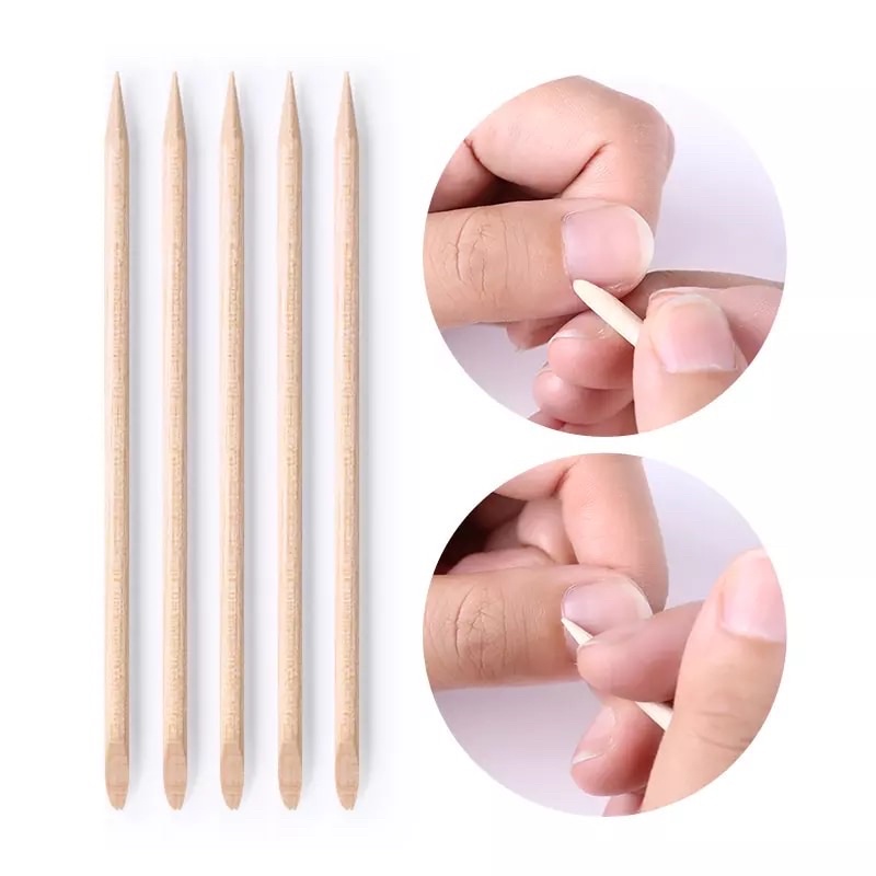 WOODEN STICK KAYU CUTICLE NAIL ART