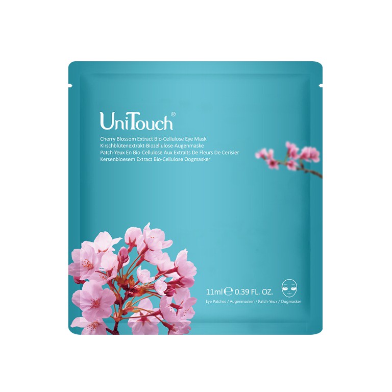 CLEARANCE SALE - UniTouch Cherry Blossom Extract Bio-Cellulose Eye Mask